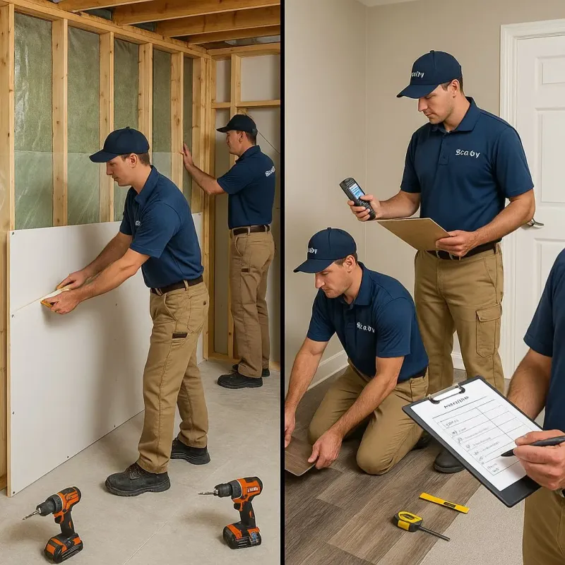 Repairs and Reconstruction process in Queen Creek, AZ